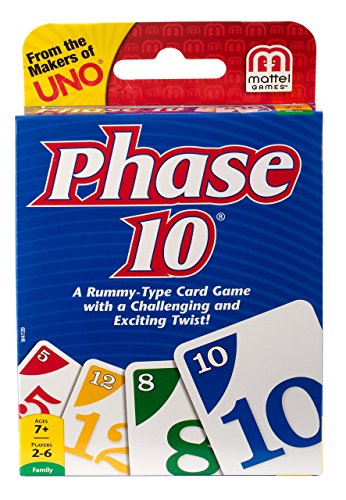 Book Cover Phase 10 Card Game Styles May Vary