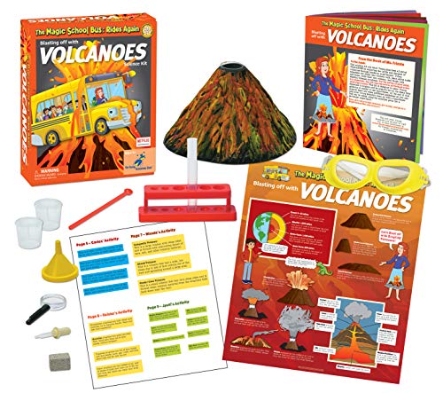 Book Cover The Magic School Bus: Blasting off with Erupting Volcanoes