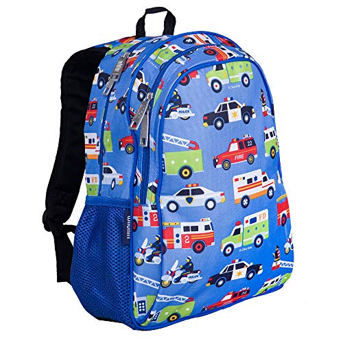 Book Cover Wildkin 15-Inch Kids Backpack for Boys & Girls, Perfect for Early Elementary, Backpack for Kids Features Padded Back & Adjustable Strap, Ideal for School & Travel Backpacks (Heroes)