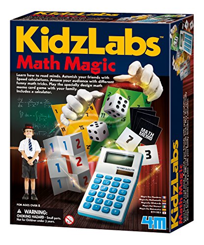 Book Cover 4M Math Magic Puzzles and Games, Kit