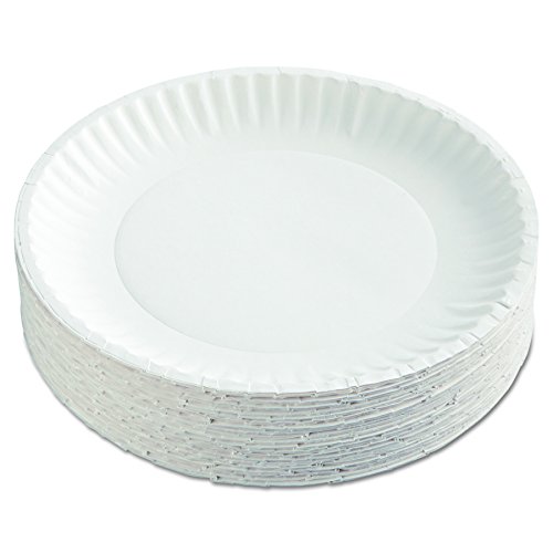 Book Cover AJM Packaging Corporation PP9GRAWH Paper Plates, 9