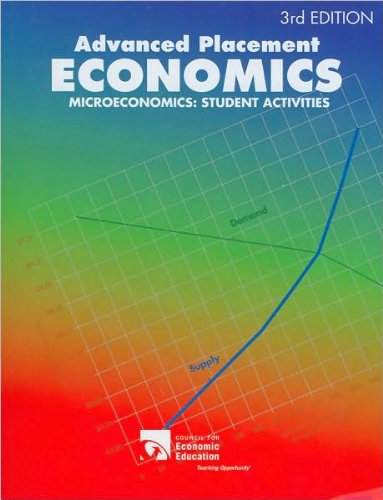 AP Economics - Microeconomics - Student Activities (3rd, 03) by Morton, John S [Paperback (2003)]