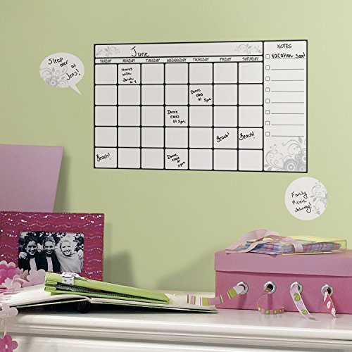 Book Cover RoomMates RMK1556SCS Whiteboard/Dry Erase Peel and Stick Wall Decal