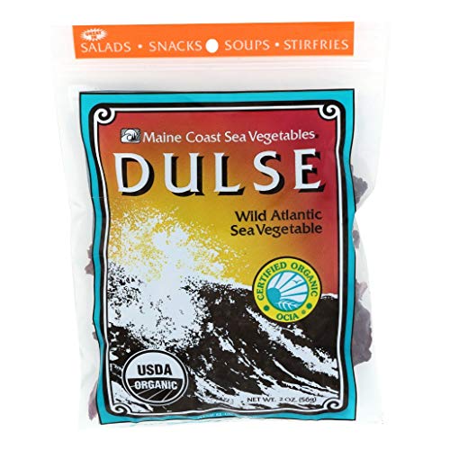 Book Cover Dulse Whole Leaf 2 oz Bag - Wild Atlantic - Organic