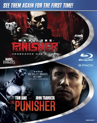 Book Cover The Punisher / Punisher: War Zone (Two-Pack) [Blu-ray]