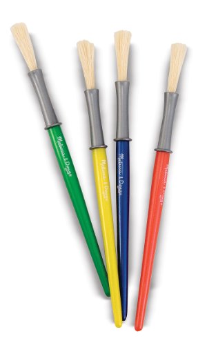 Melissa & Doug Medium Paintbrushes - Set of 4