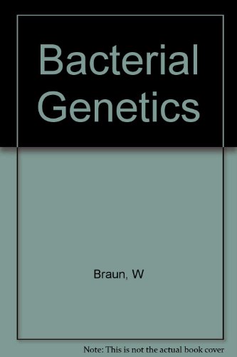 Bacterial genetics