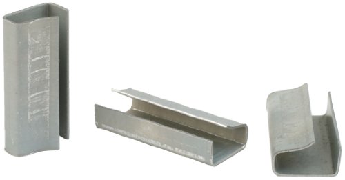 PAC Strapping Products Strapping S-40A Plastic Strapping Open Seal, for 1/2" Width Strap, (Pack of 1000)