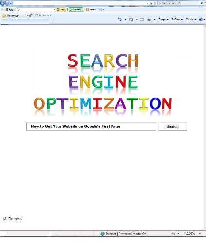 How to Get Your Website on Google's First Page