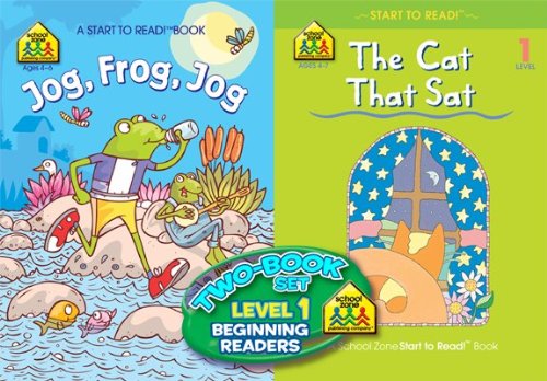 Jog, Frog, Jog and The Cat That Sat (START TO READ!)