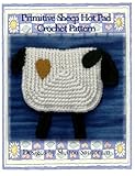 Primitive Sheep Hot Pad Crochet Pattern