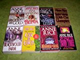 Anne Rice - (Set of 8) - Not a Box Set (Interview With a Vampire/ The Vampire Lestat/Belinda/Blood and Gold/The Tales of the Bodyn Thief/Memnoch The Devil/Exit to Eden /Blackwood Farm)