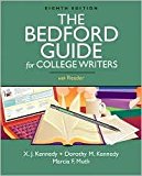 The Bedford Guide for College Writers with Reader 8th (eighth) edition Text Only