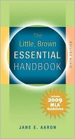 Book Cover Little, Brown Essential Handbook 6th (sixth) edition Text Only