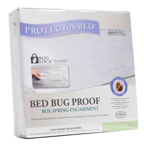 Book Cover PROTECT-A-BED Box Spring Encasement, Queen