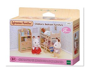 Sylvanian Families - 2926 - Mobilier Chambre Enfants - Poupées et Accessoires - Sylvanian