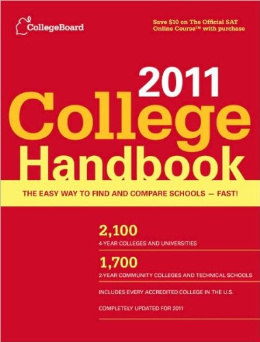 College Handbook 2011 (text only) 48 edition by The College Board