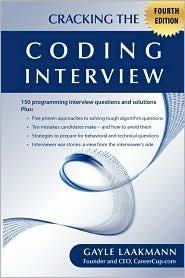 Cracking the Coding Interview 4th (forth) edition Text Only