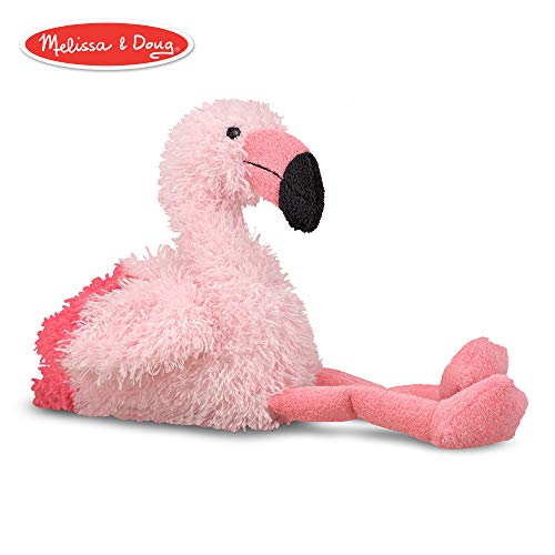 Book Cover Melissa & Doug Scarlet Pink Flamingo Stuffed Animal (Wildlife, Soft Fabric, Beautiful Markings, 8