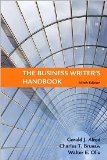 The Business Writer's Handbook 9th (nineth) edition Text Only