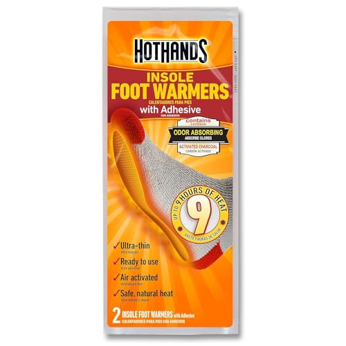 Book Cover HeatMax_HotHands, Insole Foot Warmers w/ Adhesive #HFINS