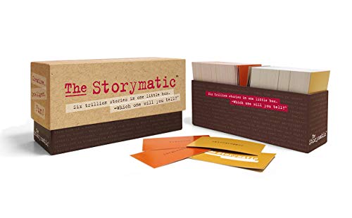 The Storymatic Classic - 540 Unique Cards - Tell Stories, Play Games, Make Art, and More - Includes Booklet with Prompts, Games, and Activities - Made in USA