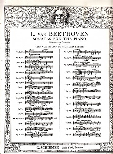 Sonata for the Piano, Revised & Fingered. Sonata Quasi Una Fantasia. (Moonlight). Op 27 No 2c# Minor