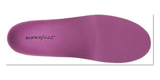 Superfeet BERRY, Womens Comfort High Impact Sport Running and Walking Shoe Orthotic Insole, Womens, Berry