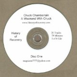 Chuck Chamberlain 6 Cds A Lost Weekend With Chuck ~ Alcoholics Anonymous (His...
