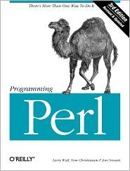 Programming Perl 3th (third) edition Text Only