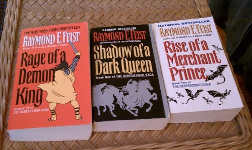 The Serpentwar Saga 3 Book Set (Shadow of a Dark Queen, Rise of a Merchant Prince, Rage of a Demon King, Volume 1, Volume 2, Volume 3)