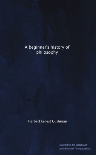 A beginner's history of philosophy