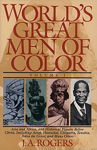 Book Cover World's Great Men of Color, Volume I