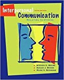 Interpersonal Communication 5th (fifth) edition Text Only