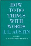 How to Do Things with Words 2nd (second) edition Text Only