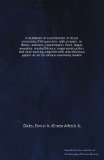 A handbook of examinations in music containing 650 questions, with answers, in theory, harmony, counterpoint, form, fugue, acoustics, musical history, ... miscellaneous papers as set by various...