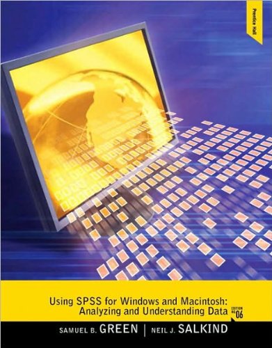 by Neil J. Salkind,by Samuel B. Green Using SPSS for Windows and Macintosh: Analyzing and Understanding Data (6th Edition)(text only)6th (Sixth) edition[Paperback]2010