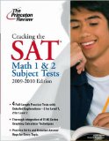 by Princeton Review Cracking the SAT Math 1 & 2 Subject Tests, 2009-2010 Edition (College Test Preparation)(text only)[Paperback]2009
