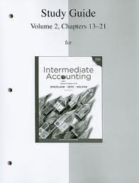 Study Guide, Volume 2 to accompany Intermediate Accounting 6th (sixth) edition Text Only