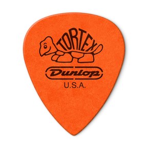 JIM DUNLOP TIII, Orange, .60mm, 12/Player's Pack ORANGE .60mm 12 Pack Tortex® TIII