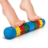Foot Log Foot Roller Massager - Plantar Fasciitis - Neuropathy Pain and Circulation - Heel Spur Pain Relief - Foot Reflexology - Relaxation Gifts for Women and Men
