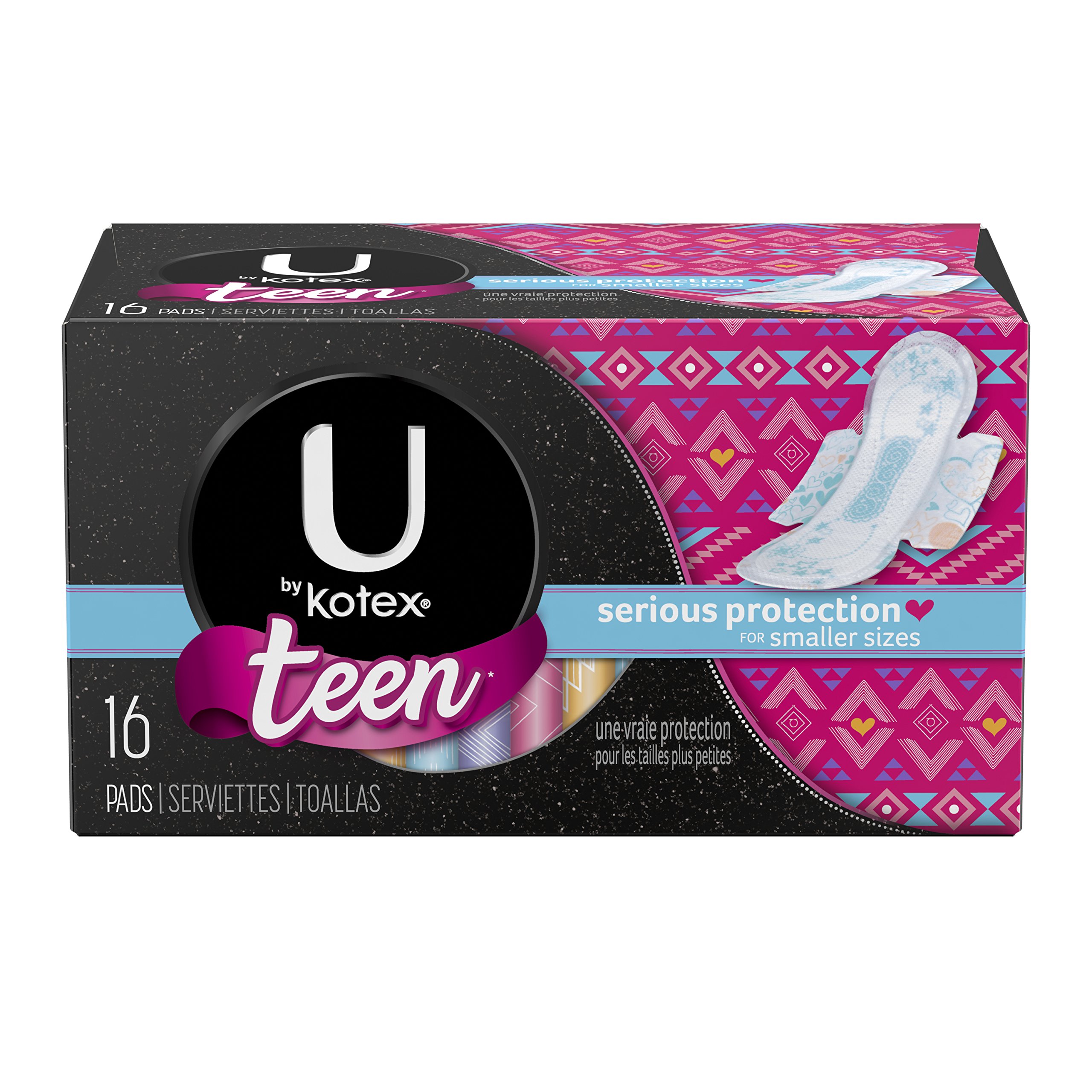 Book Cover U By Kotex Ultra Thin Teen Wing Pads 16