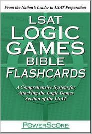LSAT Logic Games Bible Flashcards Publisher: Powerscore Pub.; Crds edition