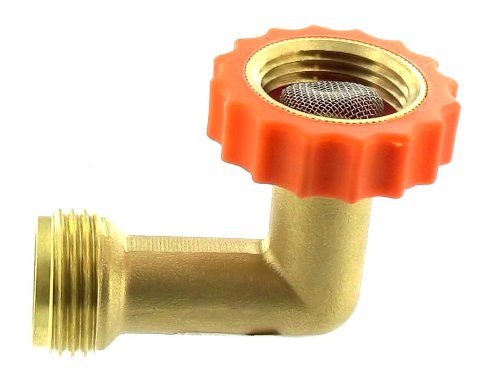 Valterra A01-0020VP Brass 90Â° Lead-Free Hose Saver