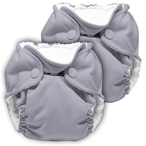 Lil Joey 2 Pack All-in-One Cloth Diaper, Platinum