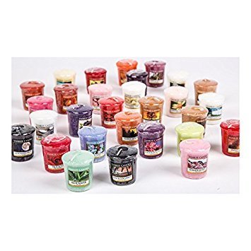 Yankee Candle 5 x Randomly Assorted Official Votive Samplers - Fragrances from The Full Classic Range
