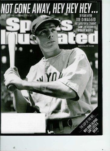 Sports Illustrated 70 Years After Joe DiMaggio . . .March 14, 2011