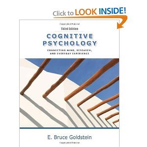 Cognitive Psychology 3rd (Third) Edition BYGoldstein