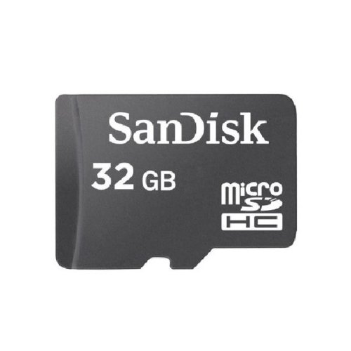 Sandisk 32GB Class 4 MicroSDHC MicroSD C4 TF Flash Memory Card with SD Adapter and USB SD Card Reader/Writer #R13 (Bulk Packaged)