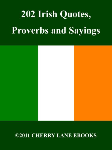 Book Cover 202 Irish Quotes, Proverbs and Sayings